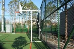 Basketbol Potası Kaleli Model Yan Görünüm