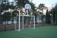 Basketbol Potası Kaleli Model Spor Salonu Kullanımı