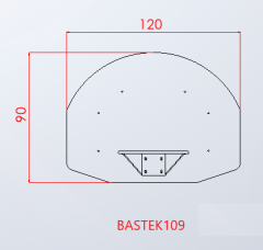 Basketbol Amerikan Panya(90*120) Yan Görünüm