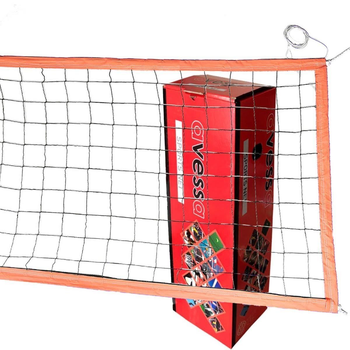 ASSA SPOR Avessa 950 Cm Voleybol Filesi Çelik Halat Kr135 - Voleybol Filesi Üretimi