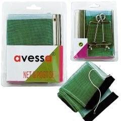 ASSA SPOR Avessa 9811C Mengeneli Masa Tenisi File Demir Set - Masa Tenisi Ekipmanı Üretimi