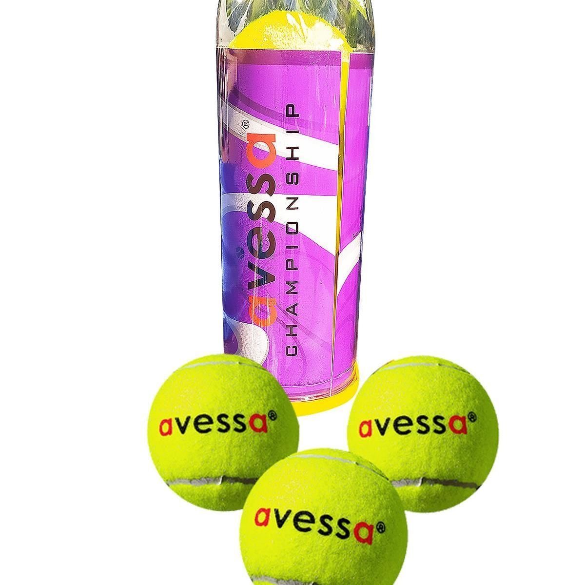 Avessa Antrenman Tenis Topu 3 Lü Sarı Tt-600 - Profesyonel Tenis Topu | ASSA SPOR