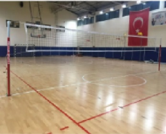 VOLEYBOL DİREĞİ TELESKOPİK YÜK.AYARLI 600.01.1308