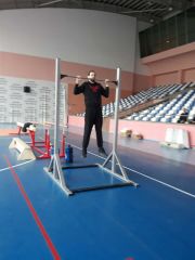 Sınav Tipi Barfiks Aleti Yan Görünüm