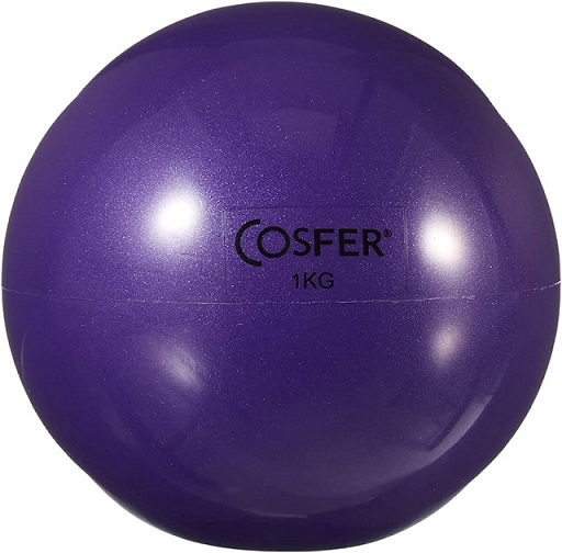 Cosfer Pilates Ağırlık ( Toning) Topu 1 kg