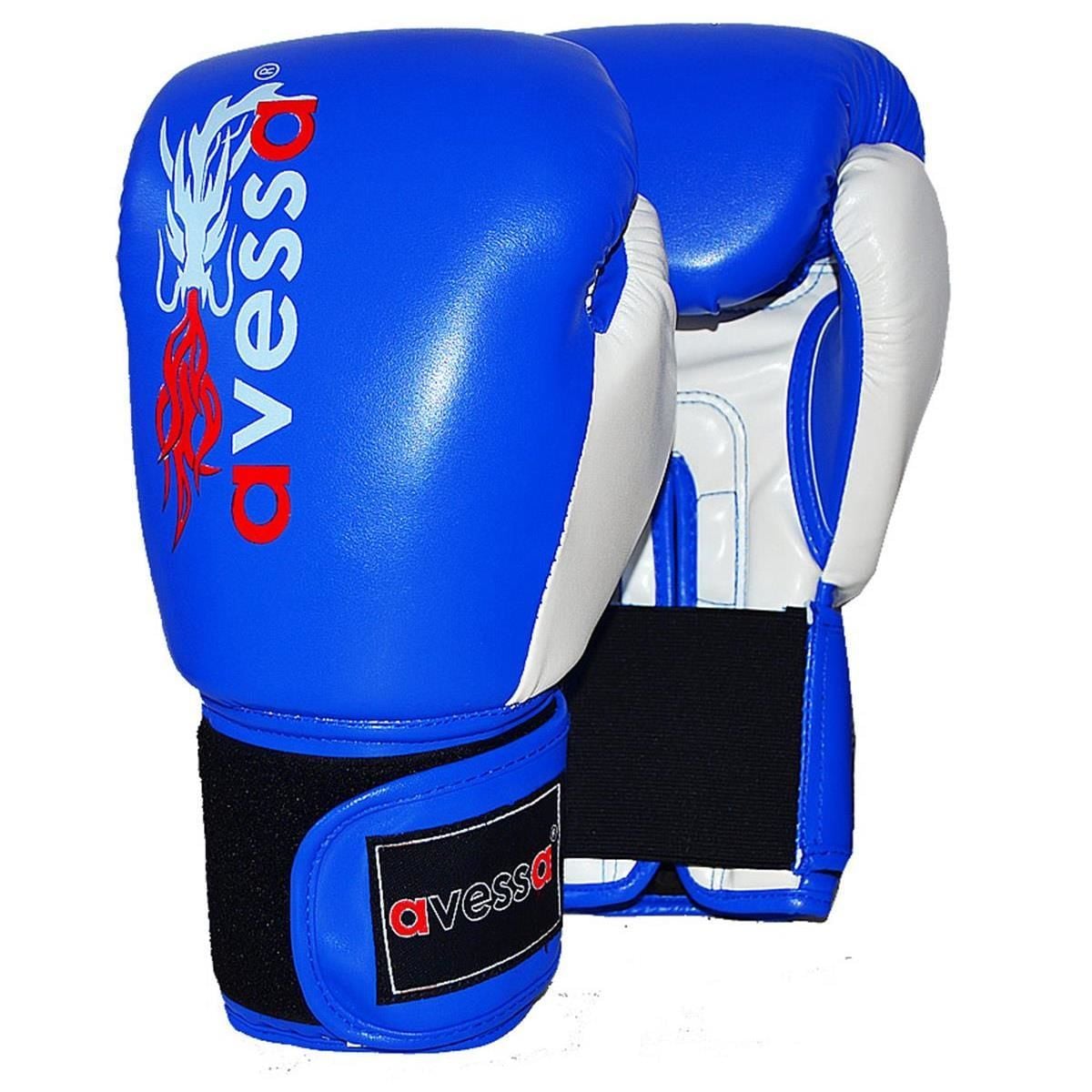 Avessa Boks Eldiveni Mavi 4 Oz Ring100 - Profesyonel Boks Eldiveni | ASSA SPOR