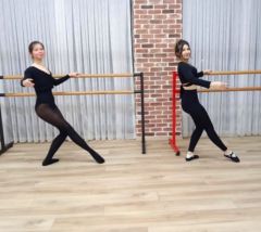 Taşınabilir Bale Barı – Sabit Yükseklik (Kırmızı)