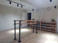 Sabit Tip Çiftli Bale Barı – Sabit Yükseklik Yan Görünüm