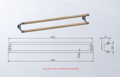 Duvara Monte Bale Barı İkili