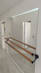 Duvara Monte Çiftli Bale Barı – Sabit Model Detay Fotoğrafı