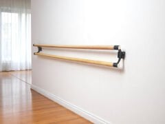 Duvara Monte Çiftli Bale Barı – Sabit Model Yan Görünüm