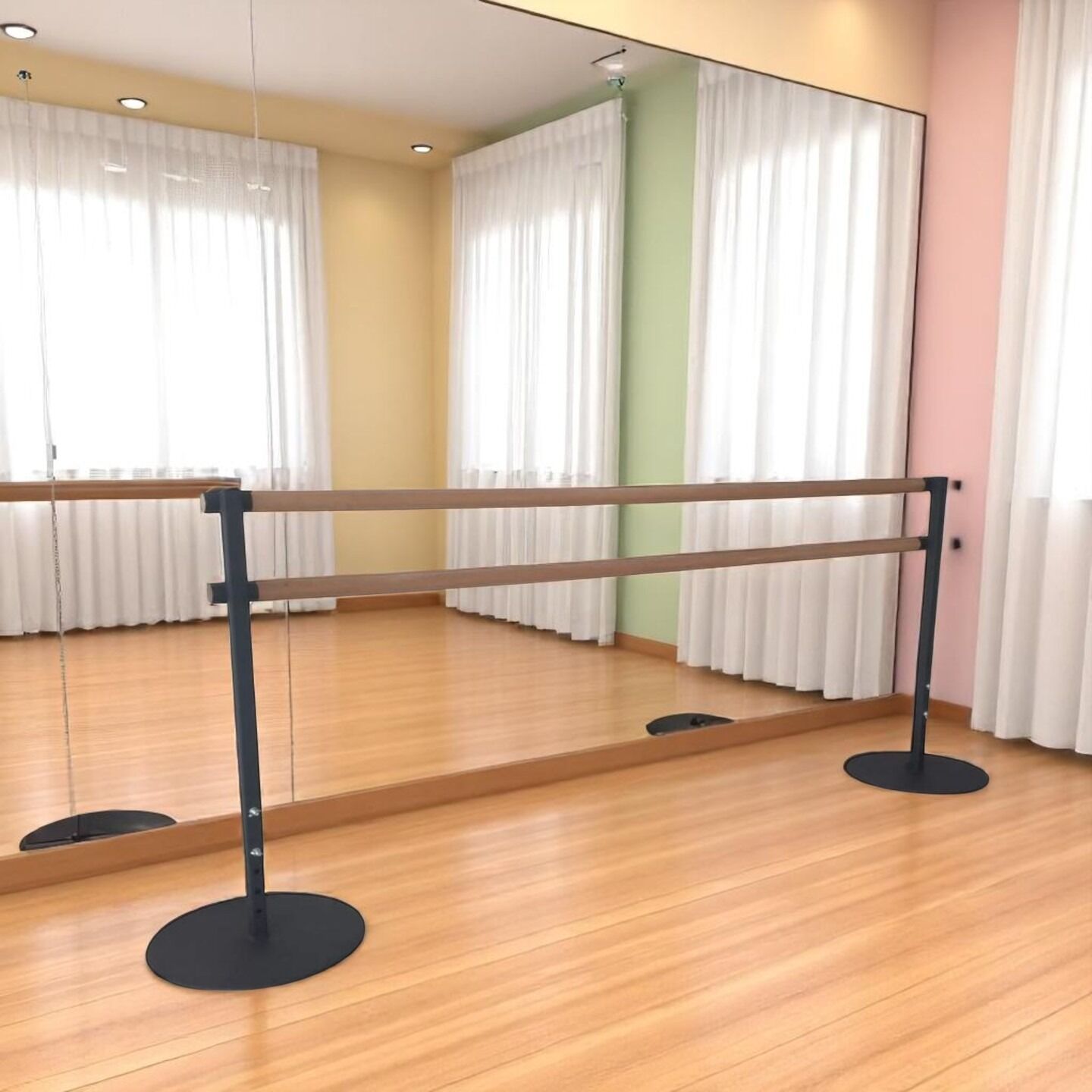 ASSA SPOR Taşınabilir Bale Barı – Ayarlanabilir Yükseklik (Ağırlıklı Taban) - Ağırlık Plakası Üretimi