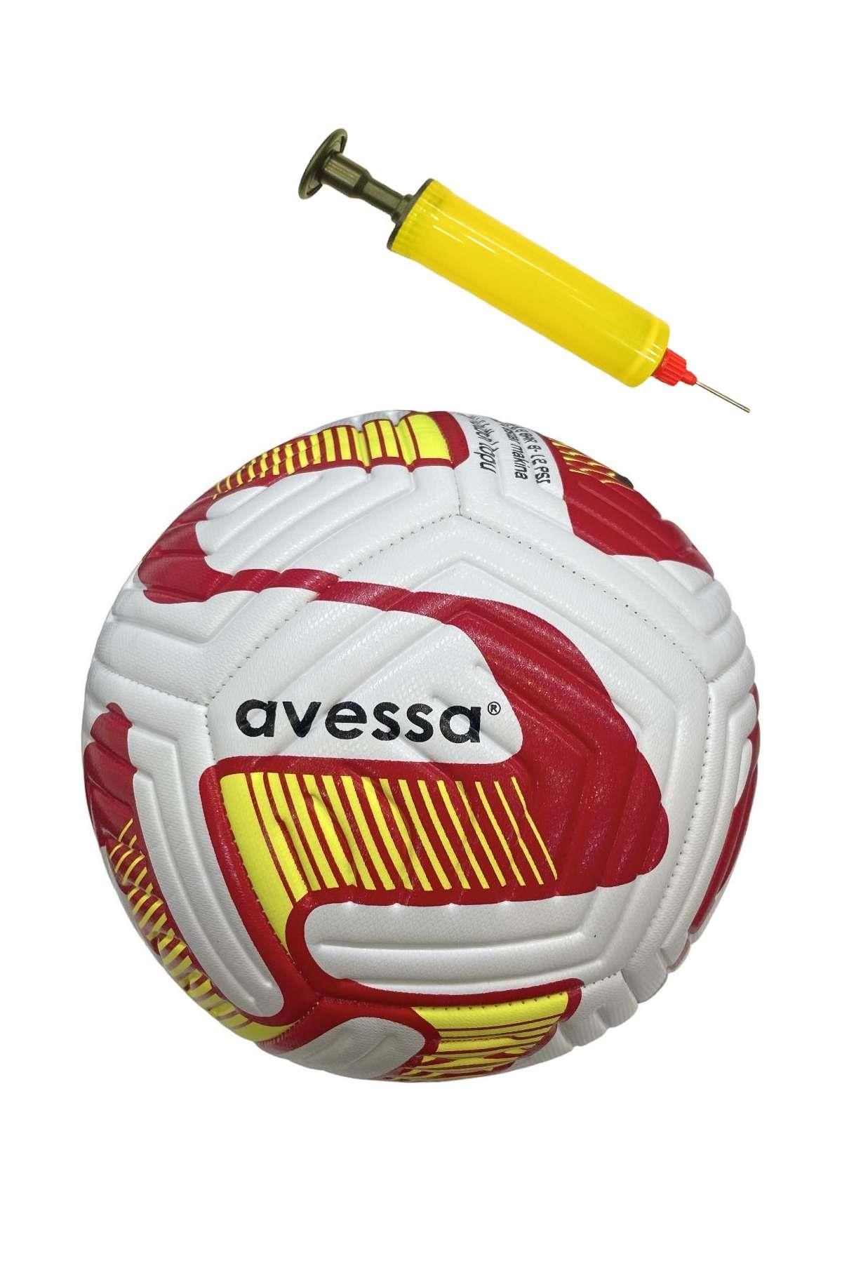 Avessa Ft-900-130 Kırmızı Futbol Topu 4 Astar Pompalı - Profesyonel Futbol Topu | ASSA SPOR