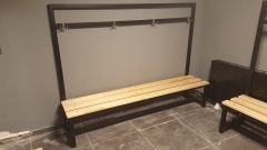 Oturma Bankı Koltuklu Plastik Yan Görünüm