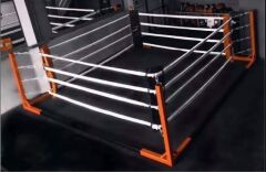 Ekonomik Zeminsiz Boks Ringi 4x4 Metre Yan Görünüm