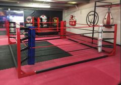 Ekonomik Boks Ringi 4x4 Antrenman Alanı Görünümü