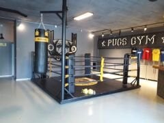 Boks Ringi Yükseklik 10 Cm 4X4 (Özel Renk Seçeneği) Spor Salonu Kurulum Örneği