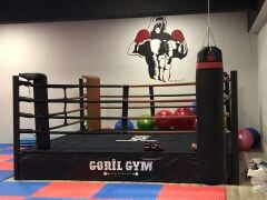 ASSA SPOR Boks Ringi Yükseklik (20-30-40) Cm Özel Renk Baskılı 4X4 - Profesyonel Boks Ringi Üretimi