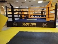Boks Ringi Yükseklik (20-30-40) Cm Özel Renk Baskılı 4X4 Antrenman Alanı Görünümü