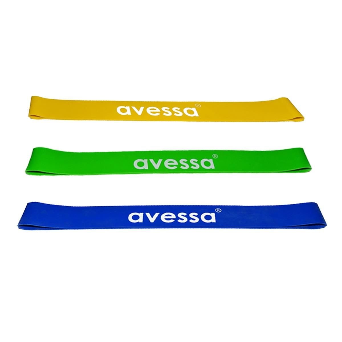 Avessa Latex Aerobik 3 Lü Direnç Seti Lab10-20-30 - Direnç Lastiği | ASSA SPOR