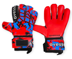 GK-300 AVESSA KALECİ ELD. HYBRİD PARMAK KORUMALI 11 NO KIRMIZI