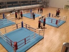 Boks Ringi Yükseklik 10 Cm 5X5 (Standart Renk) Antrenman Alanı Görünümü