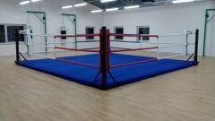 Boks Ringi Yükseklik 10 Cm 5X5 (Standart Renk) Spor Salonu Kurulum Örneği