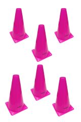 Avessa Hn-23 Küçük Huni 23 Cm Pembe 6Lı - Antrenman Hunisi | ASSA SPOR