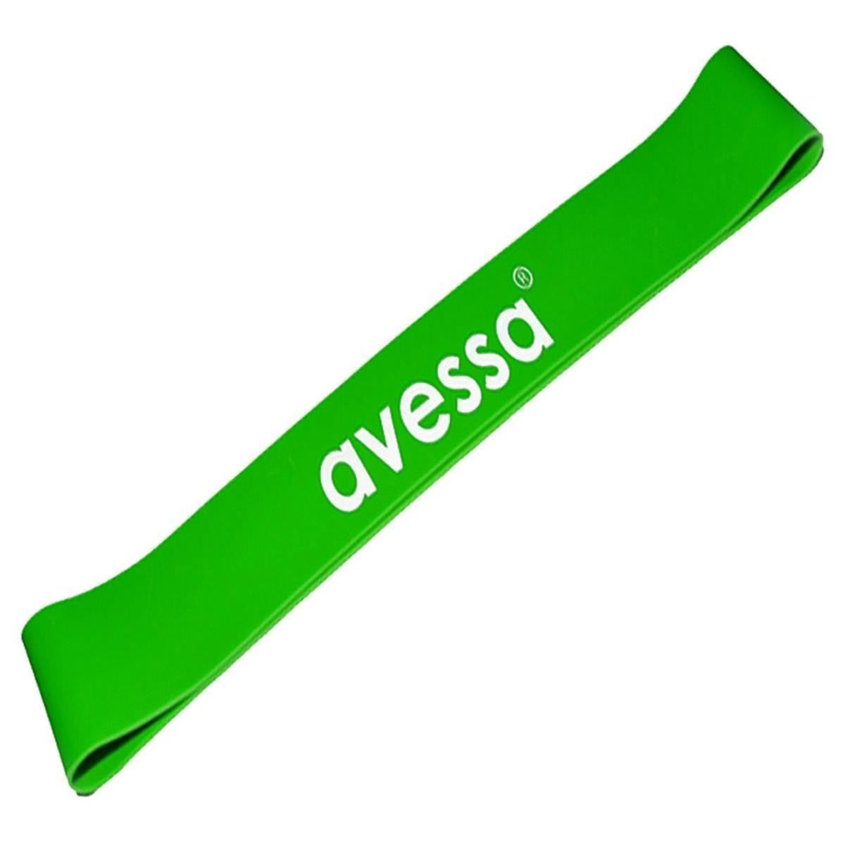 ASSA SPOR Avessa Latex Aerobik Band Orta Sertlik Yeşil Renk Lab 200 - Spor Ekipmanı Üretimi