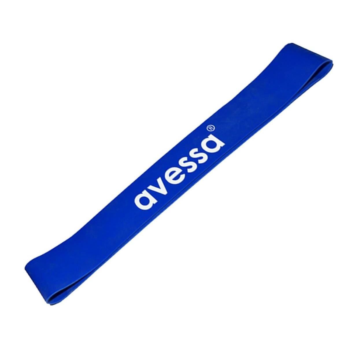 Avessa Latex Aerobik Band Sert Direnç Mavi Renk LAB30