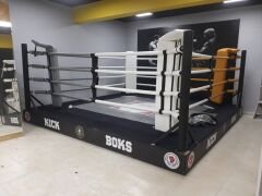 Boks Ringi Yükseklik (20-30-40) Cm Standart Renk Baskısız 5X5 Yan Görünüm