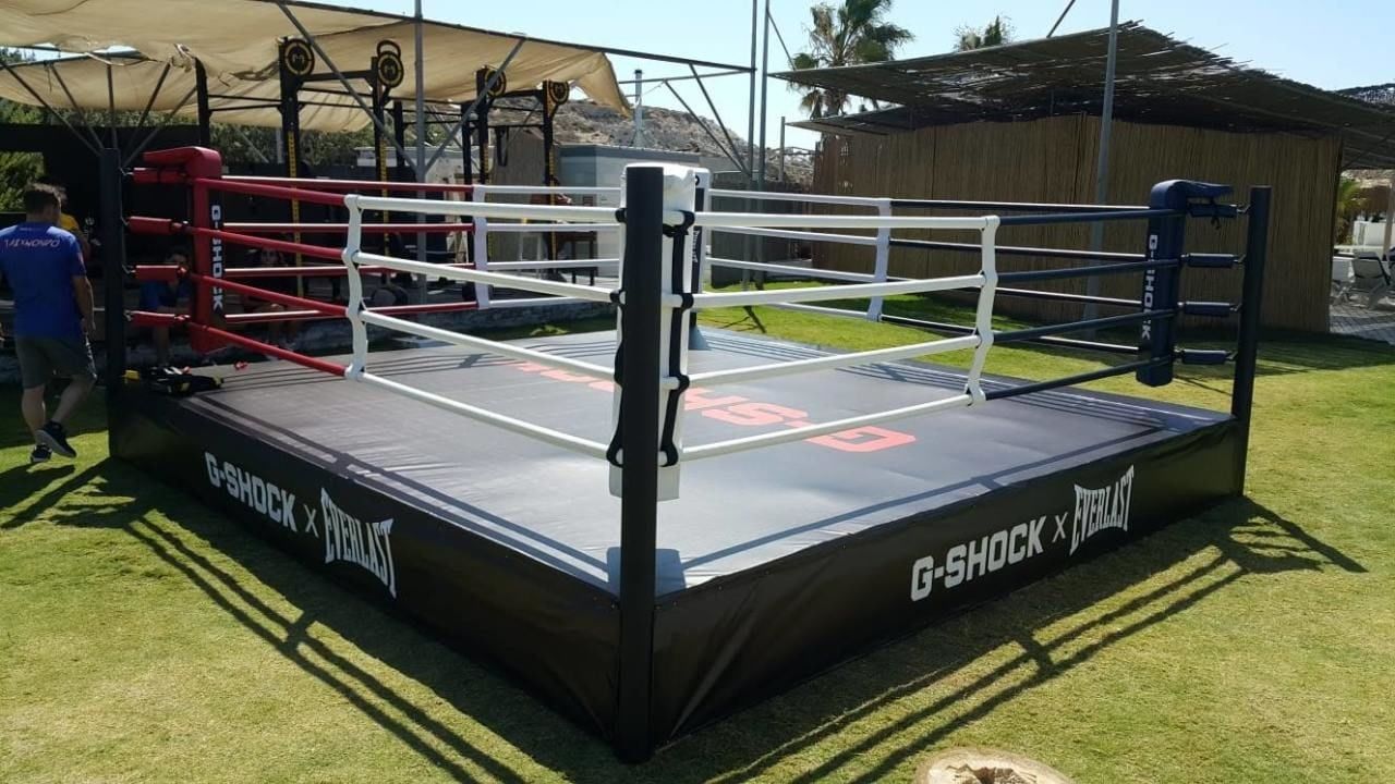 ASSA SPOR Boks Ringi Yükseklik (20-30-40) Cm Özel Renk Baskılı 5X5 - Profesyonel Boks Ringi Üretimi