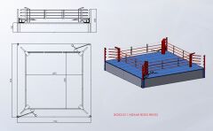 ASSA SPOR Nizami Boks Ringi Assa-2021 Model Genel Görünüm