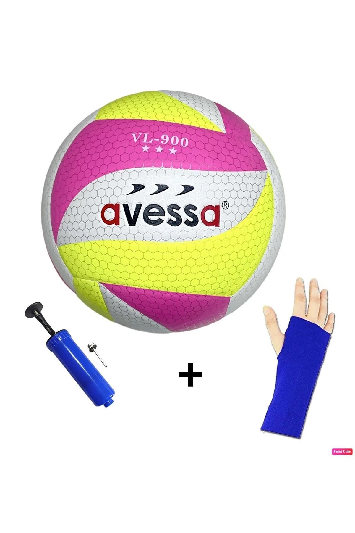 Avessa Vl-900 Yumuşak Yapıştırma Voleybol Topu Pompa Ve Kolluk Set - Profesyonel Voleybol Topu | ASSA SPOR