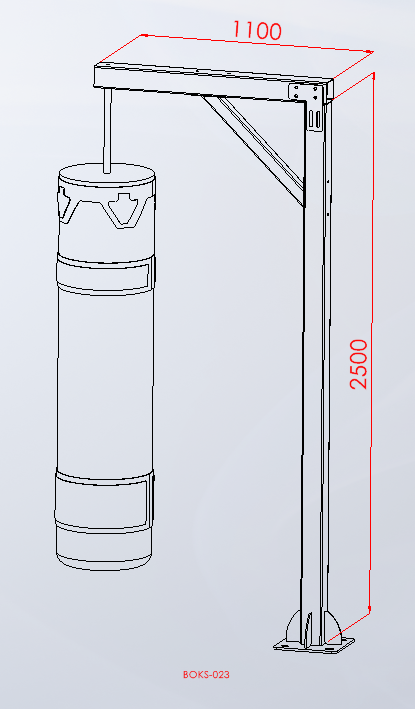 ASSA SPOR Tek Direkli Kum Torbası Standı - Kum Torbası Üretimi