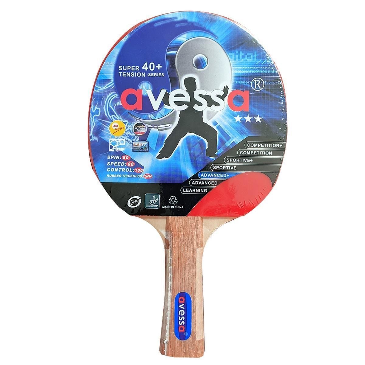 ASSA SPOR Avessa Rak 600 Ittf Onaylı Masa Tenisi Raketi - Masa Tenisi Ekipmanı Üretimi