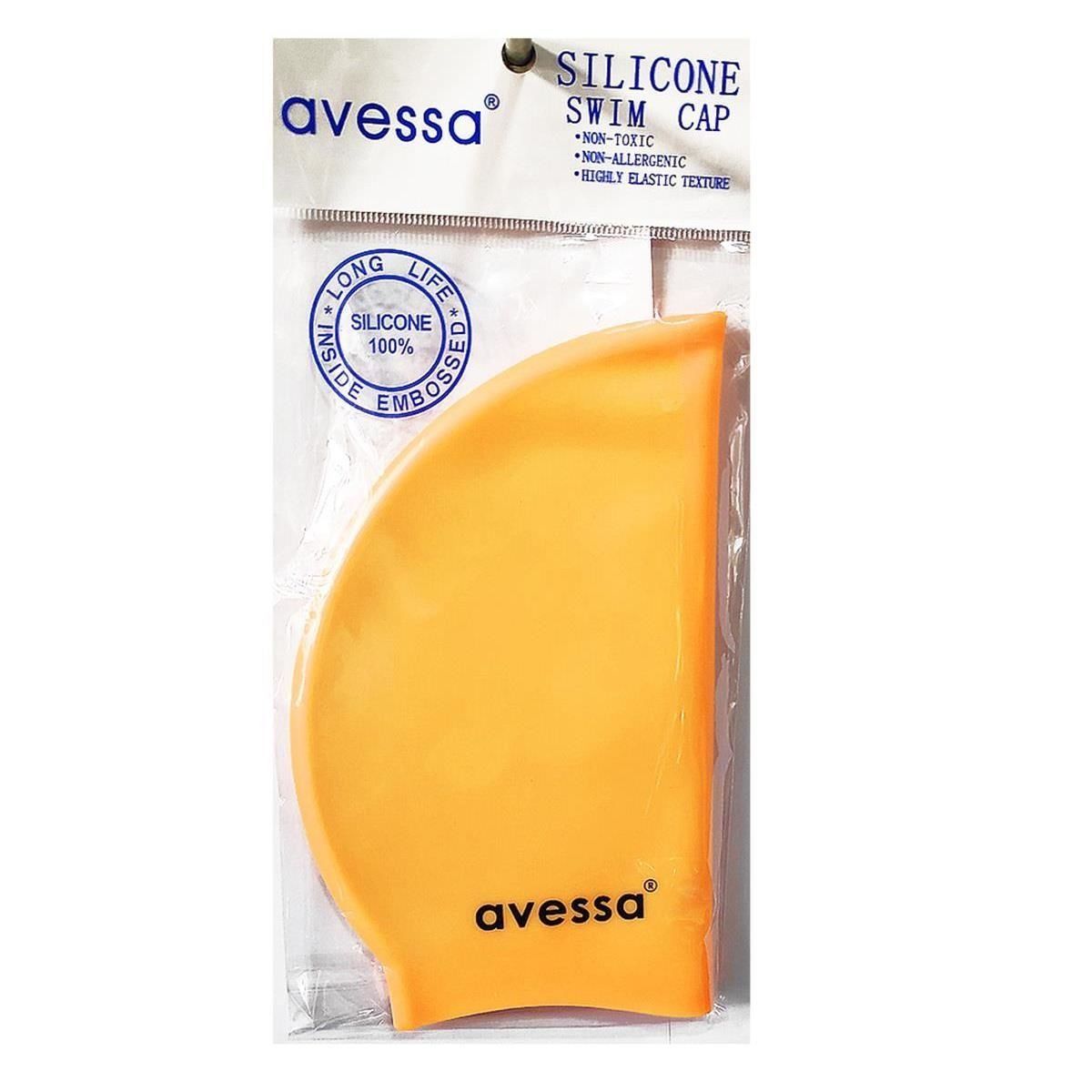 ASSA SPOR Avessa Silikon Bone Koyu Sarı Havuz Bonesi Sc310 - Spor Ekipmanı Üretimi