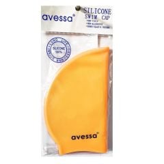 Avessa Silikon Bone Koyu Sarı Havuz Bonesi Sc310 - Yüzme Bonesi | ASSA SPOR