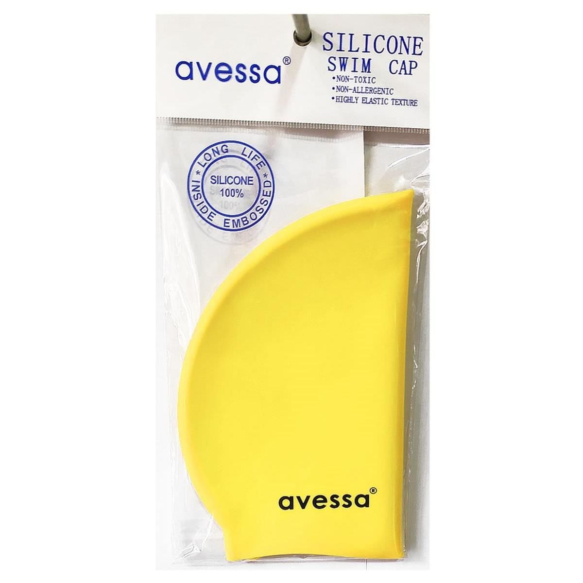 ASSA SPOR Avessa Silikon Bone Sarı Havuz Bonesi Sc807 - Spor Ekipmanı Üretimi