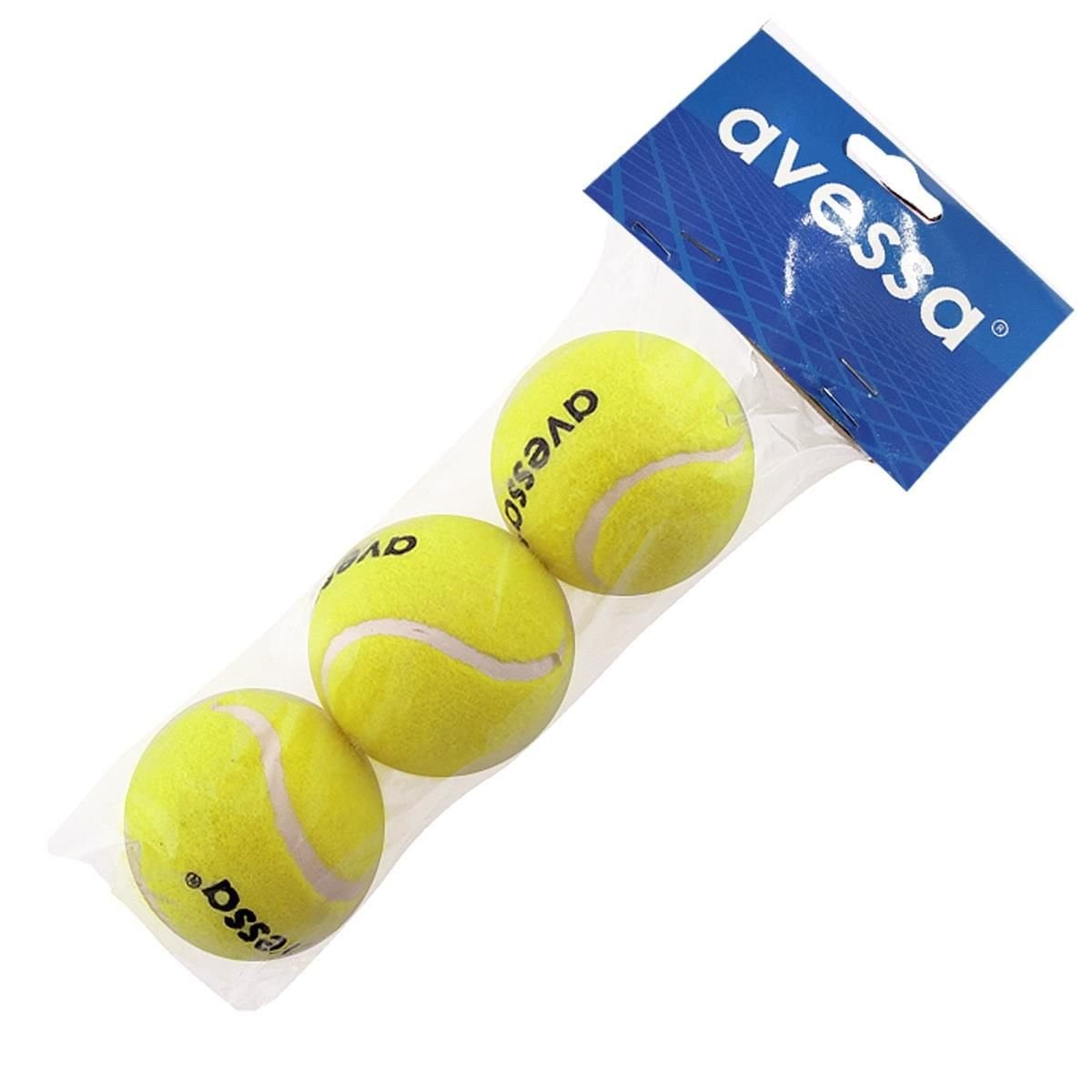 Avessa Tenis Topu 3 Adet Sarı Tt-100 - Profesyonel Tenis Topu | ASSA SPOR
