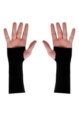 Avessa Parmak Geçmeli Voleybol Kolluğu Siyah 2Li M Beden