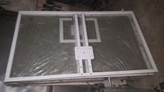10 Mm Temperli Cam Basketbol Panyası 105X180 Yan Görünüm
