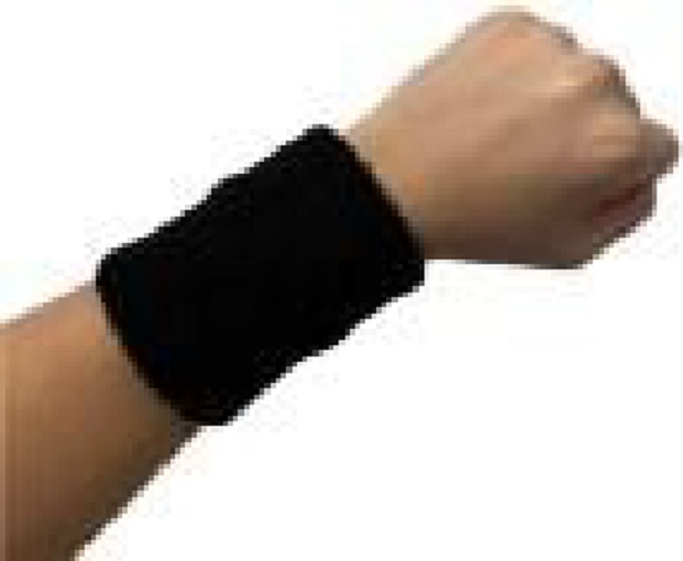 AVESSA HVL-BLACK HAVLU BİLEKLİK SİYAH 12 Lİ