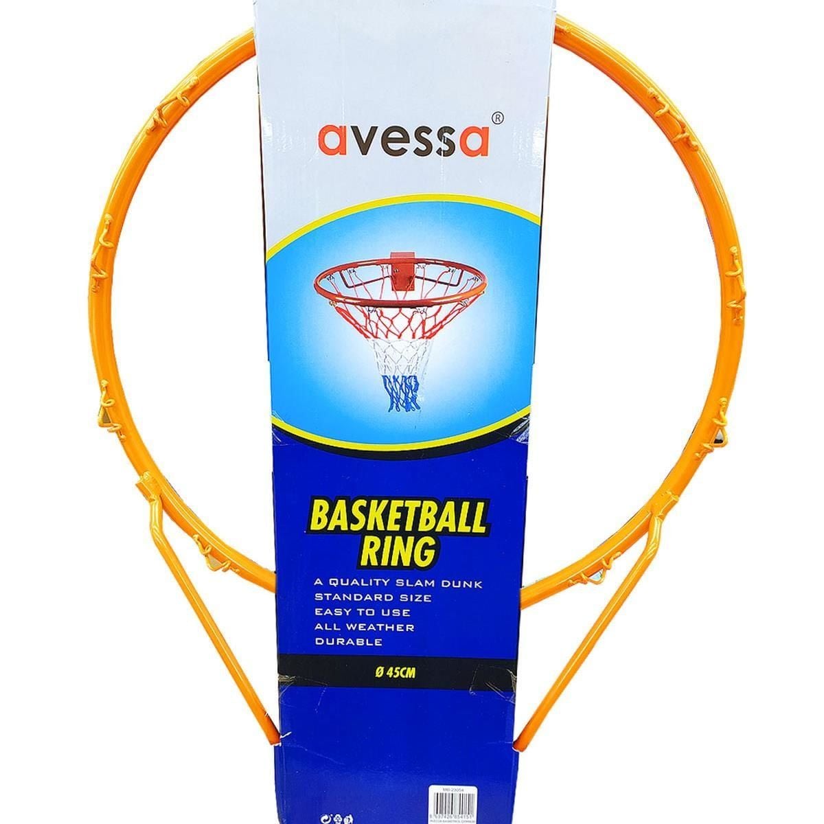 ASSA SPOR Basketbol Çemberi Tek Kat Fileli Basketbol Potası Mb-23054 - Basketbol Potası Üretimi