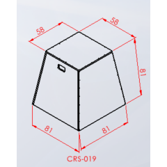 Assa Spor Ahşap PLYOBOX Zıplama Kutusu 80 cm (CRS-019)