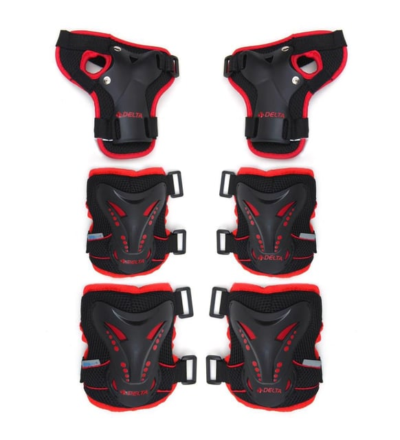 KORUYUCU SET DCT 81 SİYAH - KIRMIZI LARGE
