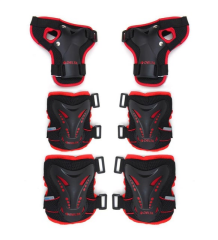 KORUYUCU SET DCT 81 SİYAH - KIRMIZI LARGE