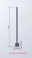 STEEL MACE 10 KG