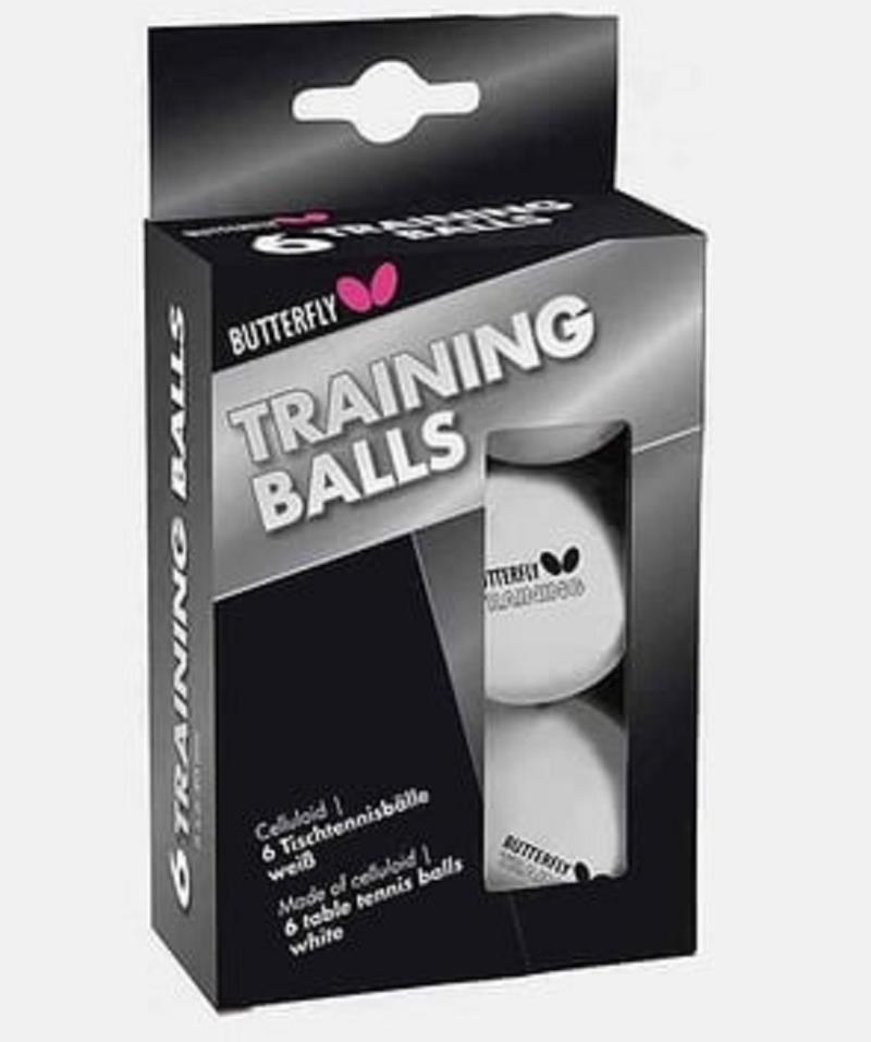 Butterfly 85140S Training Balls 6Lı Tenis Topu Beyaz - Profesyonel Tenis Topu | ASSA SPOR