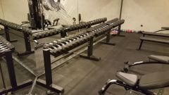 Dumbell Standı Tekli Yan Görünüm
